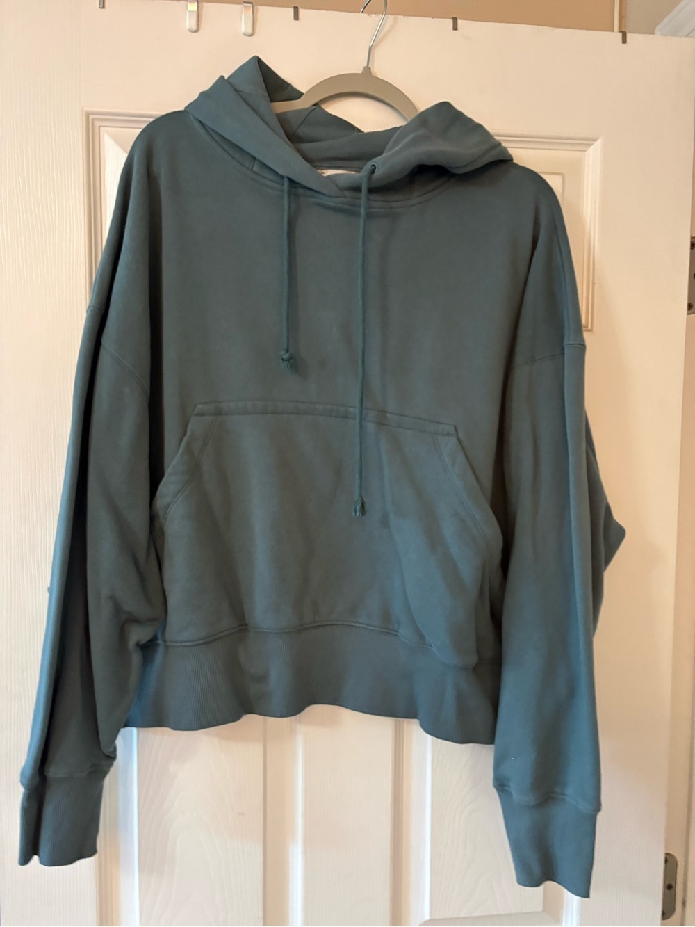 Zenana Relaxed Jade green Pullover Hoodie large
